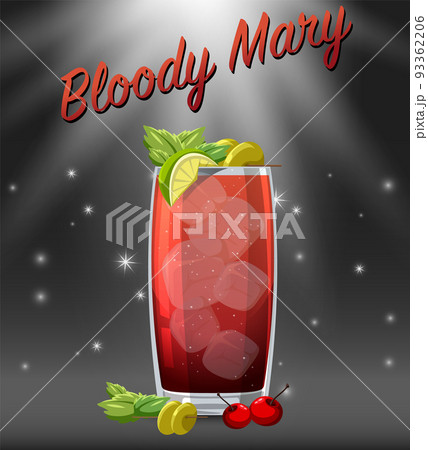 Cocktail in the glass on sparkling background Cocktail in the glass on sparkling background 93362206