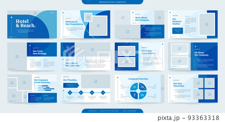 minimalist presentation templates. corporate booklet use in flyer and leaflet, marketing banner, advertising brochure, annual business report, website slider. White blue color company profile vector minimalist presentation templates. corporate booklet use in flyer and leaflet, marketing banner, advertising brochure, annual business report, website slider. White blue color company profile vector 93363318