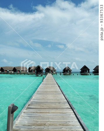 モルディブの美しいリゾート風景 モルディブの美しいリゾート風景 93367533