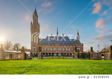 The International Court of Justice in the Peace Palace in Hague, 93368040