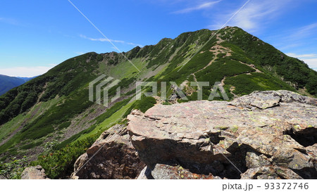 日本百名山 南アルプスの女王 仙丈ケ岳 日本百名山 南アルプスの女王 仙丈ケ岳 93372746