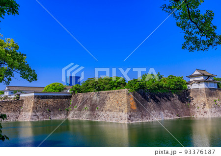 【大阪の都市風景】大阪城公園周辺の風景 【大阪の都市風景】大阪城公園周辺の風景 93376187