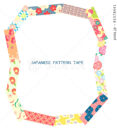和柄マスキングテープのフレーム 93378441