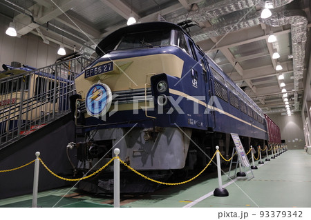 特別展示の電気機関車 93379342