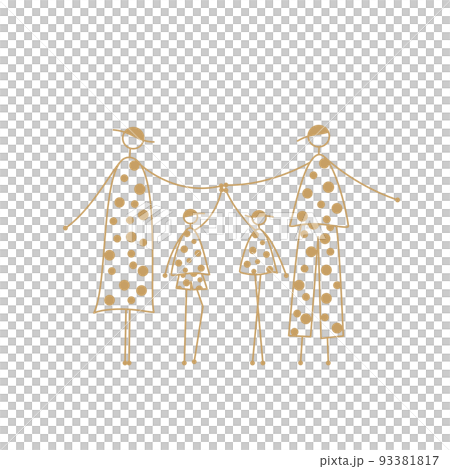 family, vector, vectors - Stock Illustration [93381817] - PIXTA