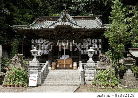 大甕倭文神宮とうい別名もある大甕神社の拝殿【茨城県日立市】 大甕倭文神宮とうい別名もある大甕神社の拝殿【茨城県日立市】 93382129