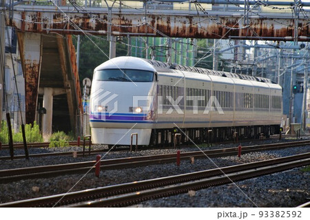 宇都宮線西川口駅 東武100系「スペーシアきぬがわ」 93382592