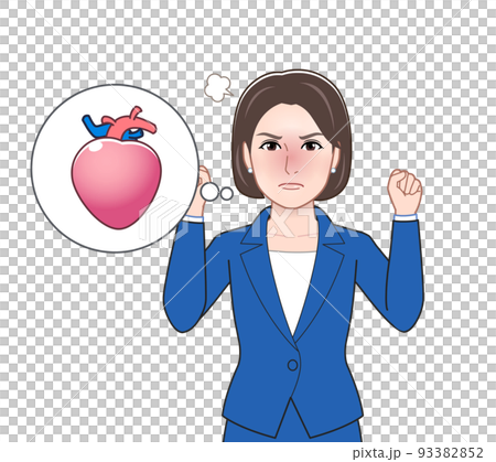 体の悩みを説明する人のイラスト 93382852
