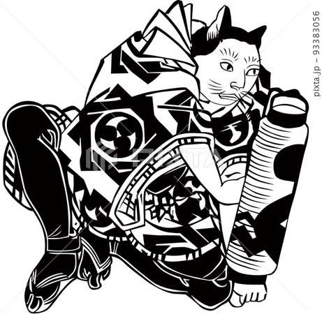 浮世絵 猫の擬人化 その26 浮世絵 猫の擬人化 その26 93383056