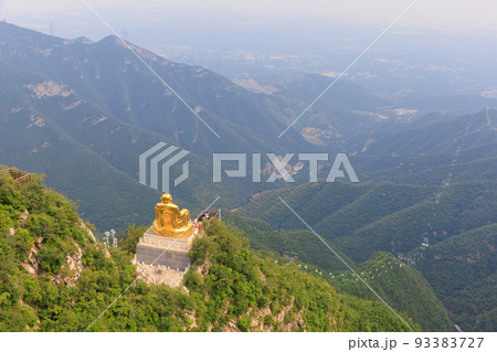 China Beijing Qianling Mountain Summer Day View 93383727