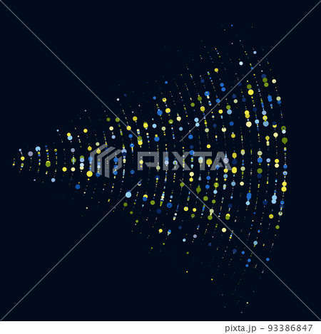 Abstractly arranged dots on blue background. Abstractly arranged dots on blue background. 93386847