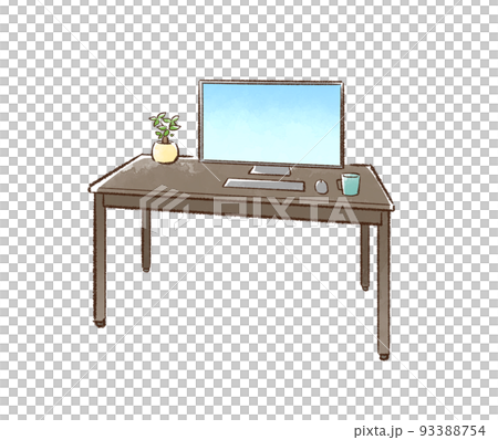 パソコンデスク＿チェアなし 93388754