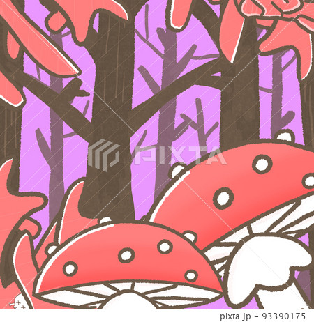 R:もっとメルヘンなきのこ壁紙☆毒キノコの森へようこそ⑧ 93390175