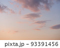 赤い夕景 93391456