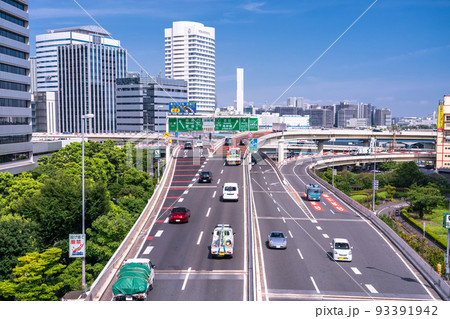 《東京都》首都高速都心環状線・交通イメージ 《東京都》首都高速都心環状線・交通イメージ 93391942
