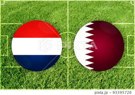 Netherlands vs Qatar football match Netherlands vs Qatar football match 93395726