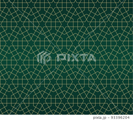 Islamic background with traditional style...のイラスト素材 [93396204] - PIXTA