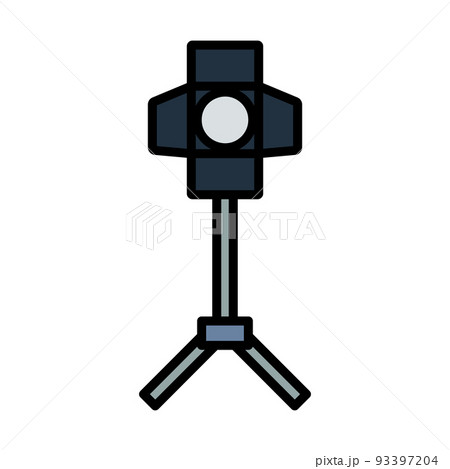 Icon Of Curtain Light Icon Of Curtain Light 93397204