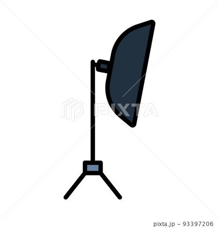 Icon Of Softbox Light Icon Of Softbox Light 93397206