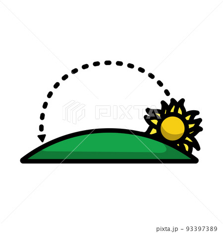 Sunrise Icon 93397389