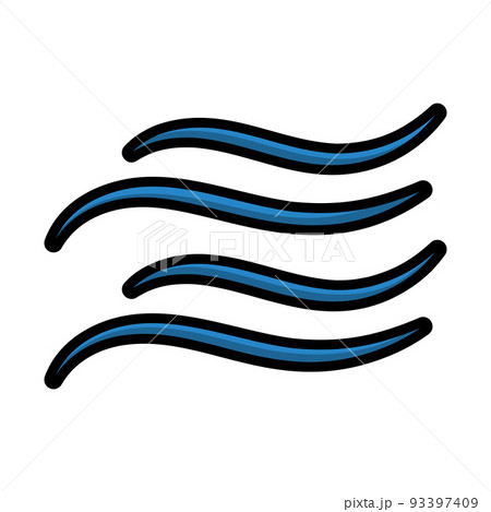 Water Wave Icon 93397409