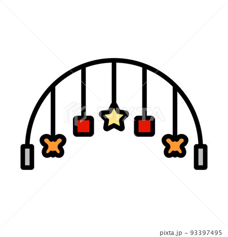 Baby Arc With Hanged Toys Icon 93397495