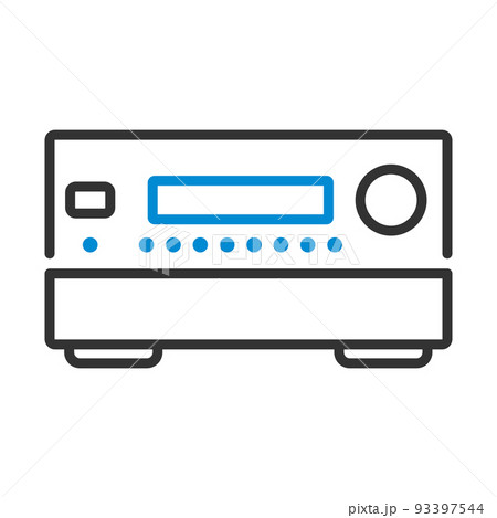 Home Theater Receiver Icon Home Theater Receiver Icon 93397544