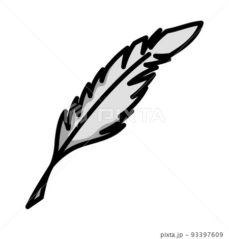 Writing Feather Icon 93397609