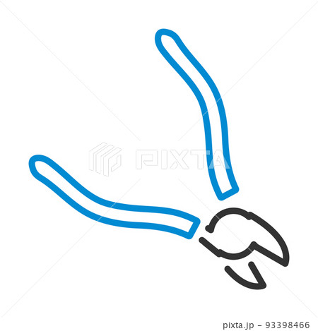 Side Cutters Iconのイラスト素材 [93398466] - PIXTA