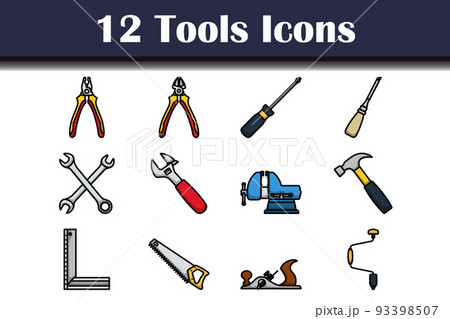 Tools Icon Set 93398507