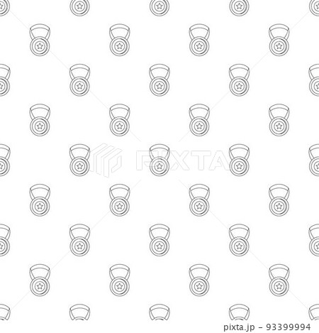 Medal pattern vector seamless Medal pattern vector seamless 93399994