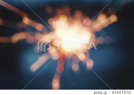 手持ち花火 アブストラクト 93407970