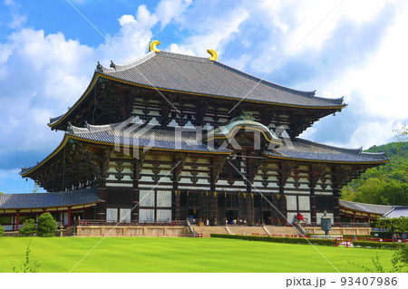 東大寺大仏殿 奈良県 日本 93407986