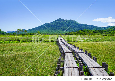 尾瀬ヶ原と燧ヶ岳 93409562