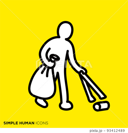 Simple Human Icon Series Two People To Reconcile Stock Illustration -  Download Image Now - Humor, Recovery, Business - iStock