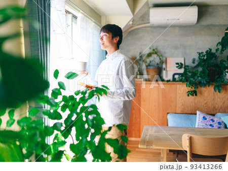 朝食　ライフスタイル 93413266