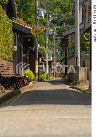 黒江の古い町並み 和歌山県海南市 黒江の古い町並み 和歌山県海南市 93414895