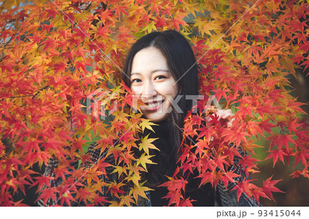 紅葉ポートレート 紅葉ポートレート 93415044
