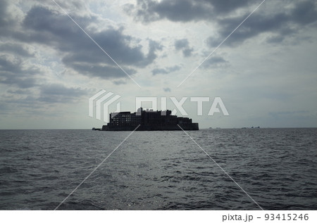 端島_軍艦島_長崎 端島_軍艦島_長崎 93415246
