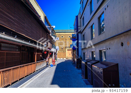 【京都の古都風景】先斗町周辺の景観 93417159