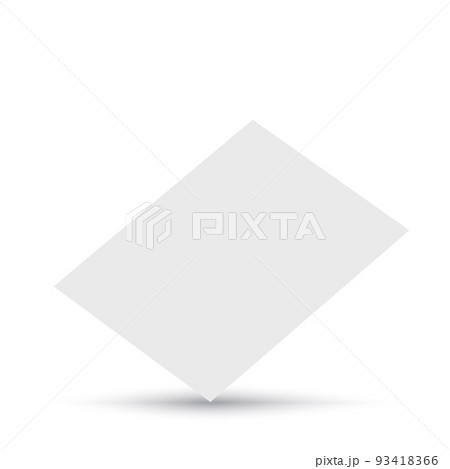 3d blank business cards. Branding elements. Vector 3d blank business cards. Branding elements. Vector 93418366