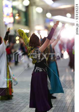 よさこい祭り 踊り子 よさこい祭り 踊り子 93419224