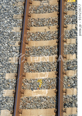 鉄道　線路イメージ　　 93423677