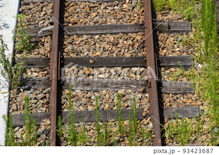 鉄道　線路イメージ　　 93423687