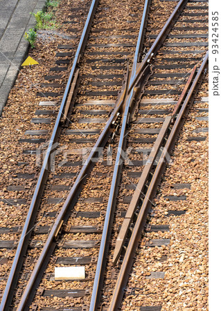鉄道　ポイントイメージ　 93424585