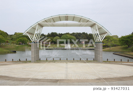 ひたち海浜公園 水のステージ 国営ひたち海浜公園 93427031