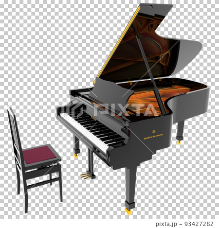 Grand piano transparent image [png image] 93427282