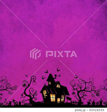 ハロウィンの背景 93428593
