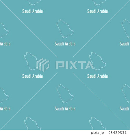 Saudi Arabia map thin line vector simple Saudi Arabia map thin line vector simple 93429331