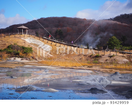 秋の後生掛温泉　自然研究路 93429959
